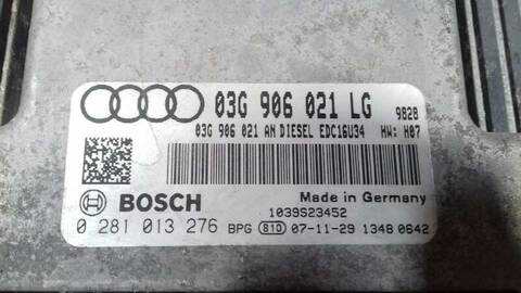 Foto 2ª: Centralita Motor ECU Audi A3 2.0 TDI AMBIENTE 140CV 103KW [BKD] (2008)