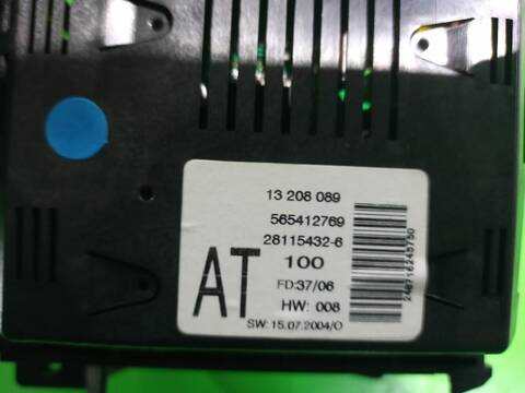 Foto 3ª: Pantalla Multifuncion Opel Astra ESSENTIA 90CV [Z14XEP] (2004)