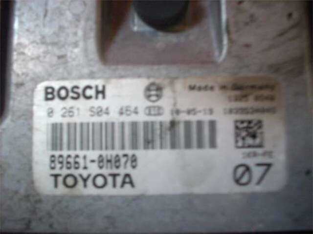 Foto 3ª: Centralita Motor ECU Toyota Aygo 1.0 BÁSICO [1.0 LTR. - 50 KW CAT] [CFA]