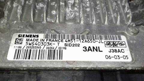 Foto 3ª: Centralita Motor ECU Ford Focus 1.8 TDCI TD CAT BERLINA 115CV 85KW [KKDA] (2006)