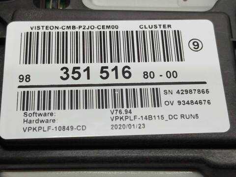 Foto 3ª: Cuadro de Instrumentos Opel Corsa EDITION 101CV 74KW [HN05] (2020)