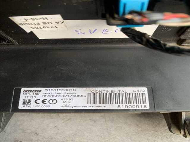 Foto 2ª: Caja Reles Fusibles Fiat Panda 1.3 MULTIJET4X475CV 0CV [169A5000] (2012)