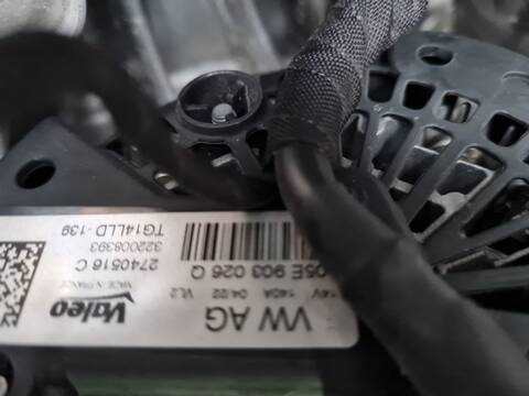 Foto 2ª: Alternador Seat Ibiza FR 116CV 85KW [DLAA] (2022)