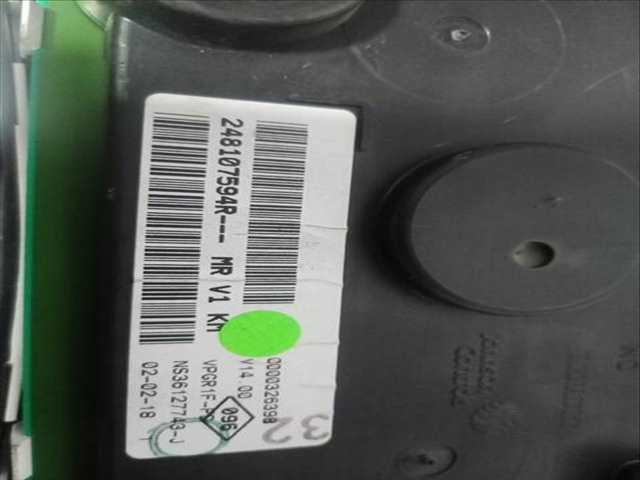 Foto 4ª: Cuadro de Instrumentos Dacia Dokker AMBIANCE 90CV 66KW [K9K E6] (2018)