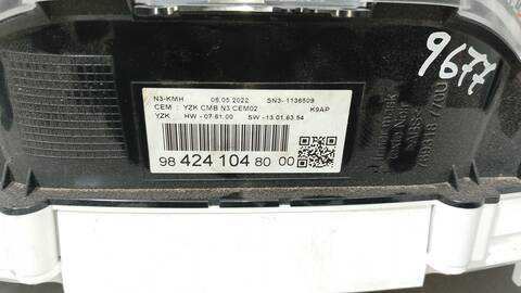 Foto 2ª: Cuadro de Instrumentos Peugeot Rifter ACTIVE PACK STANDARD 102CV 75KW [YHT] (2022)