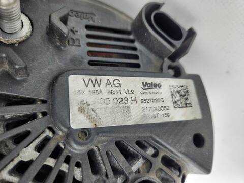 Foto 4ª: Alternador Volkswagen Golf GTD BMT 184CV 135KW [DGCA] (2018)