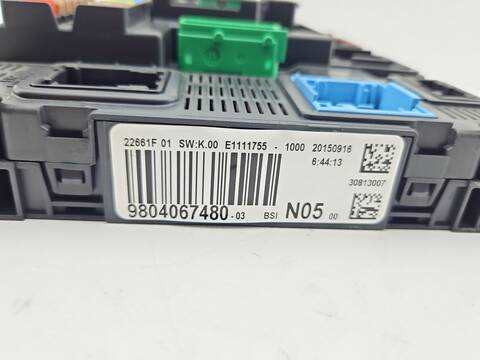 Foto 3ª: Caja Reles Fusibles Citroen C4 LIVE PICASSO 131CV 96KW [HN02] (2016)