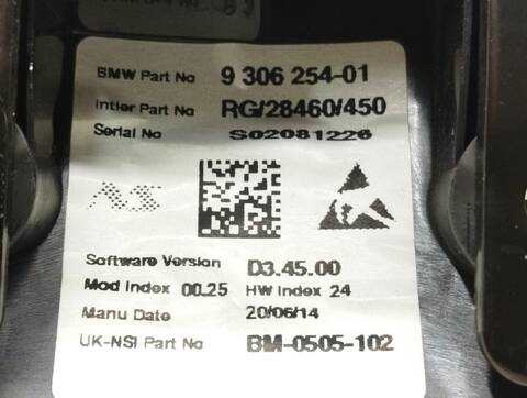 Foto 3ª: Cuadro de Instrumentos Bmw Mini COOPER D 112CV 82KW [N47C20A] (2014)
