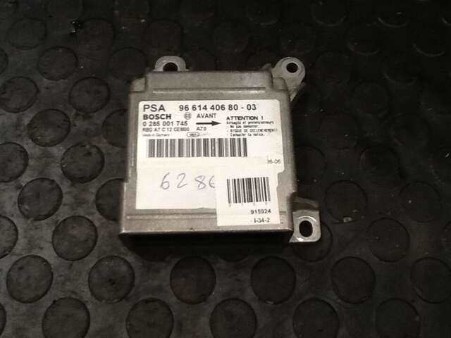 Foto 1ª: Centralita Airbag Peugeot 207 1.600 HDI 90CV/66KW [9HX] (2006)