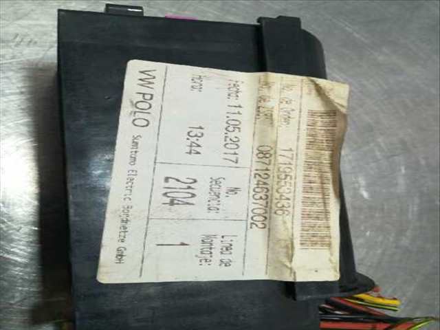 Foto 3ª: Caja Reles Fusibles Volkswagen Polo ADVANCE BLUEMOTION 75CV 55KW [CUSA] (2017)