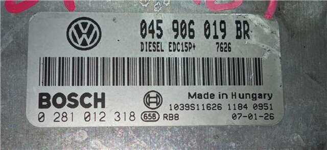 Centralita Motor ECU Seat Ibiza 1.4 COOL [1.4 LTR. - 51 KW TDI CAT (BNM)]