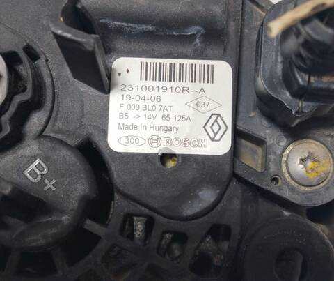 Foto 3ª: Alternador Dacia Dokker AMBIANCE 1 CAT 83CV (2012)