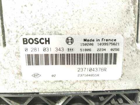 Foto 2ª: Centralita Motor ECU Renault Scenic AUTHENTIQUE 1 16V TCE 116CV (2009)