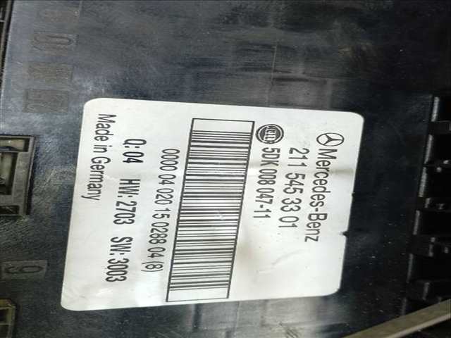 Foto 2ª: Centralita Motor ECU Mercedes Clase E 180 E 200 CDI 211.007) BERLINA 136CV 100KW [OM646961] (2004)