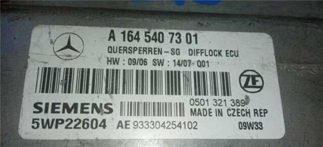 Centralita Cambio Automatico Mercedes Clase G 230 4.0 GL 450 CDI 4-MATIC (164.828) [4.0 LTR. - 225 KW CDI]