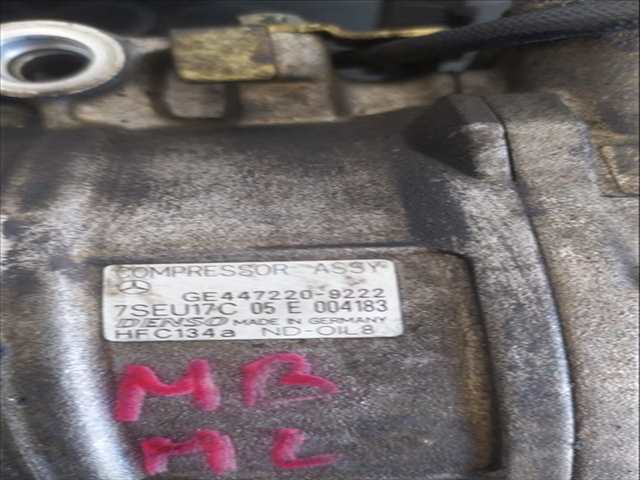 Compresor Aire Acondicionado Mercedes Clase ML 350 3.5 172kw