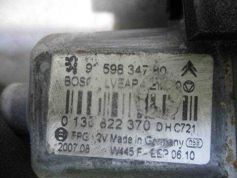 Foto 2ª: Elevalunas Manual Trasero Derecho Peugeot 308 SPORT 109CV 80KW [9HZ] (2007)