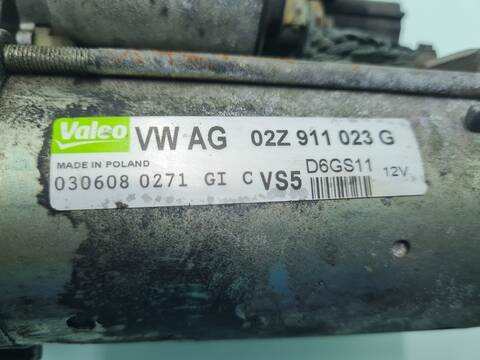 Foto 4ª: Motor de Arranque Seat Leon STYLANCE - STYLE 125CV 92KW [CAX] (2008)