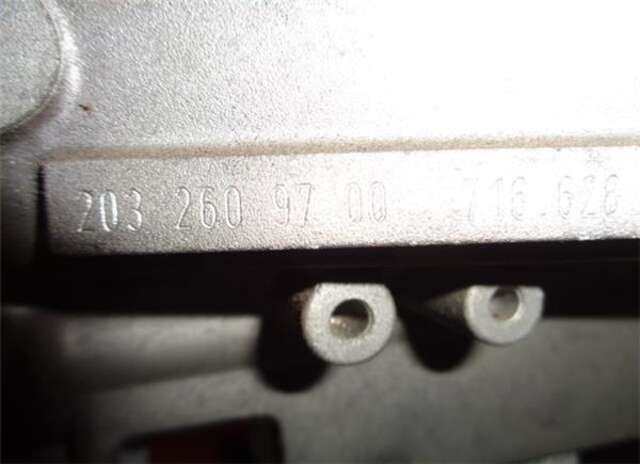 Foto 3ª: Caja Cambios Mercedes Clase C 160 1.8 180 COMPRESSOR (203.046) [1.8 LTR. - 105 KW CAT] [M 271.946]