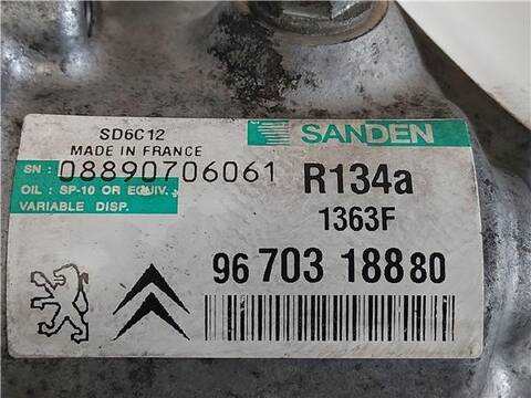 Foto 3ª: Compresor Aire Acondicionado Citroen C3 1.4 HDI 70 68CV 50KW [8HZ (DV4TD)] (2011)
