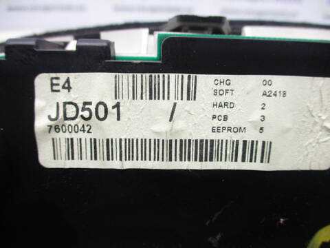 Foto 2ª: Cuadro de Instrumentos Nissan Qashqai D-K9K (2007)