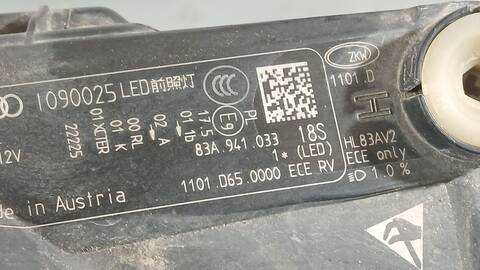 Foto 2ª: Faro Izquierdo Audi Q3 45 TFSI E 245CV 180KW [DGEA] (2024)