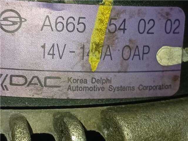 Foto 2ª: Alternador Ssangyong Kyron 2.0 200 XDI [2.0 LTR. - 104 KW TD-KAT]
