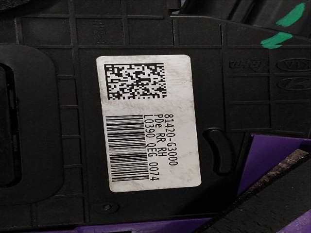 Foto 3ª: Cerradura Puerta Trasera Derecha Hyundai i30 2.0 G [G4KH] (2021)