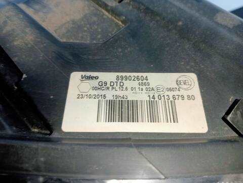 Foto 3ª: Faro Derecho Fiat Scudo 10 BUSINESS L1H1 90 MULTIJET 90CV (2006)