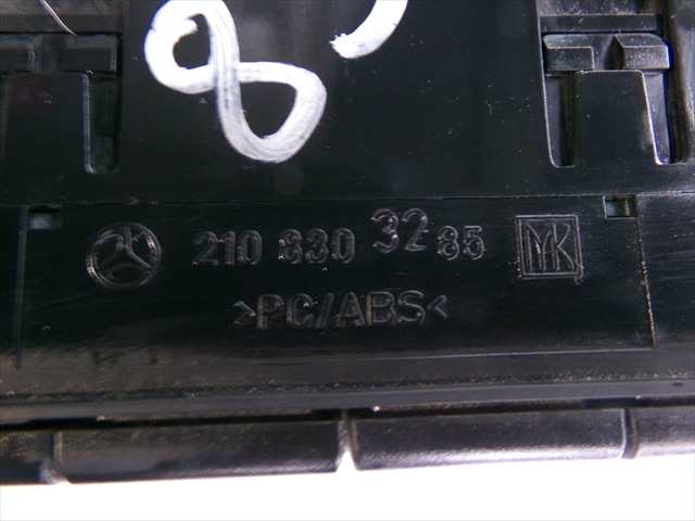 Foto 3ª: Mando Calefacción A. A. Mercedes Clase E 270 2.7 CDI W210,1999-2002 [612961] (2001)