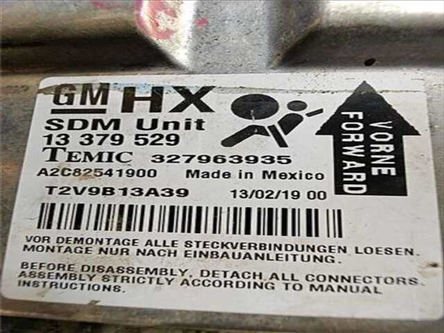 Centralita Airbag Opel Corsa 1.4 COLOR EDITION [1.4 LTR. - 74 KW 16V]