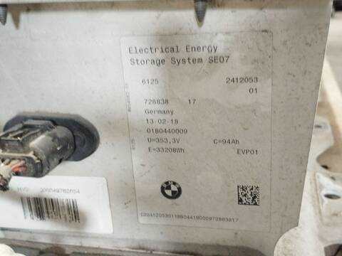 Foto 2ª: Bateria Gran Capacidad Hybrid Bmw i3 S ELECTRIC 184CV 135KW [IB1P25B] (2019)