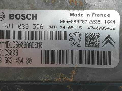 Foto 2ª: Centralita Motor ECU Fiat Doblo 1.5 BLUEHDI 75KW FURGON MULTICAB COMB