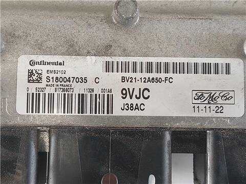 Foto 3ª: Centralita Motor ECU Ford Fiesta 1.25 82CV 60KW [SNJB] (2011)