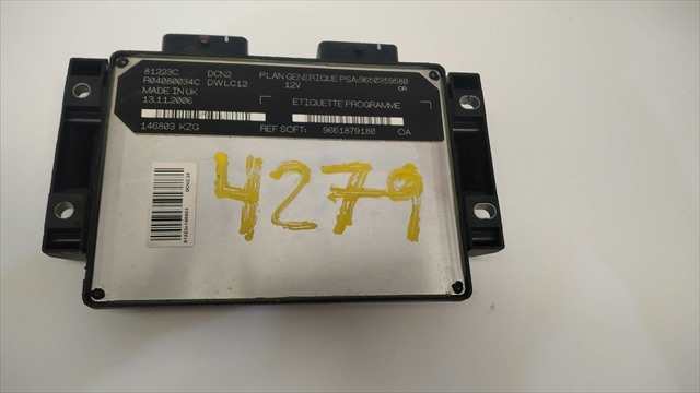 Foto 3ª: Centralita Motor ECU Citroen Berlingo 1.9 DIESEL [WJY] (2007)