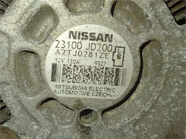 Foto 2ª: Alternador Nissan Qashqai 2.0 [MR20DE]