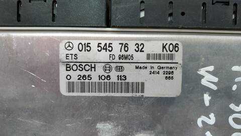 Foto 2ª: Centralita Abs Mercedes Clase E 180 BERLINA 95CV 70KW