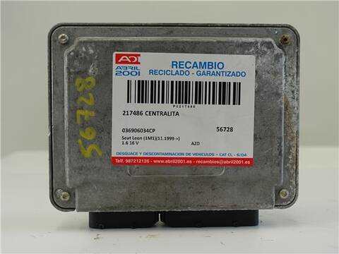Foto 1ª: Centralita Motor ECU Seat Leon 1.6 16 V 105CV 77KW [AZD] (2001)