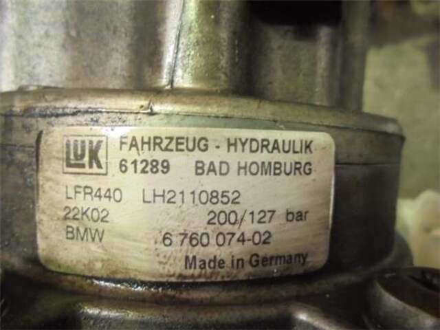 Foto 3ª: Bomba Servodireccion Bmw Serie 7 720 3.0 D [306D2]