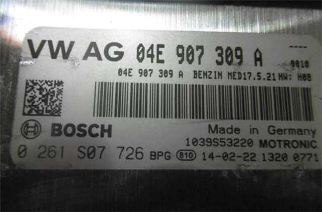 Centralita Motor ECU Seat Leon 1.4 FR [1.4 LTR. - 110 KW 16V TSI ACT]