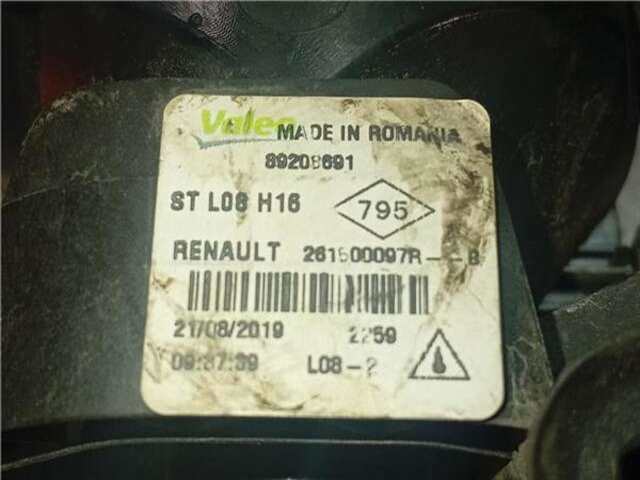 Foto 2ª: Faro Antiniebla Delantero Derecho Dacia Sandero 0.9 AMBIANCE [0.9 LTR. - 66 KW TCE CAT BIVALENT. GASOLINA - GPL] [H4BG412]