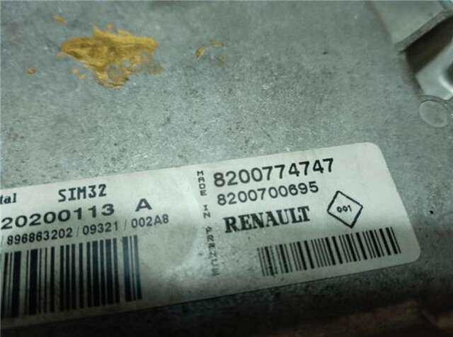 Foto 3ª: Centralita Motor ECU Renault Twingo 1.2 AUTHENTIQUE [1.2 LTR. - 56 KW 16V]