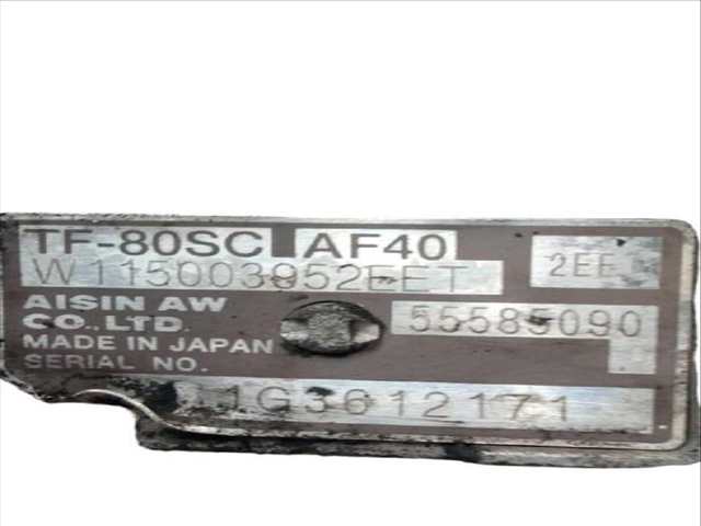 Foto 3ª: Caja Cambios Opel Insignia 2.0 CDTI 4X4 35) (2008)