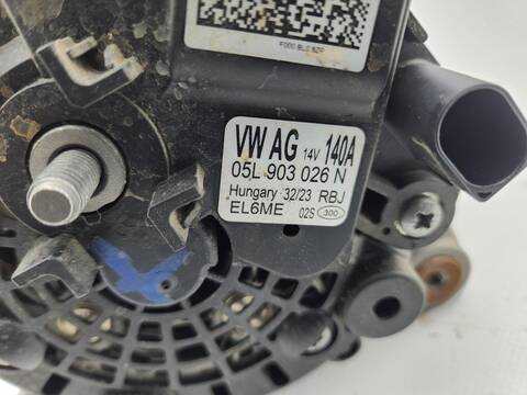 Foto 2ª: Alternador Volkswagen Golf LIFE 116CV 85KW [DTRD] (2023)