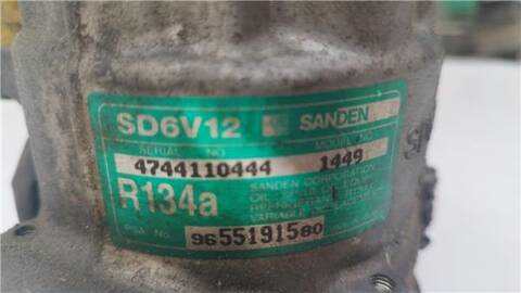 Foto 2ª: Compresor Aire Acondicionado Peugeot 307 1.6 XS [1 6 LTR. - 80 KW HDI] 109CV