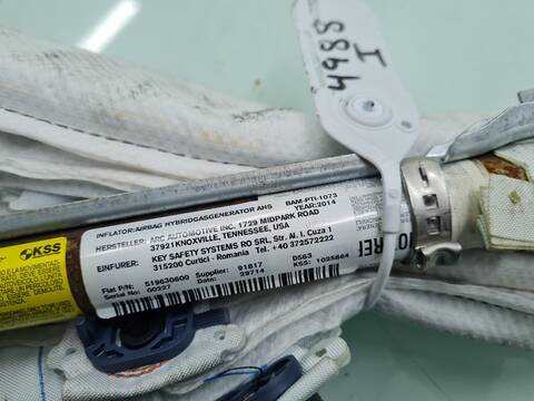 Foto 2ª: Airbag Cortina Delantero Izquierdo Fiat 500 BASIC 84CV 62KW [199B4000] (2014)