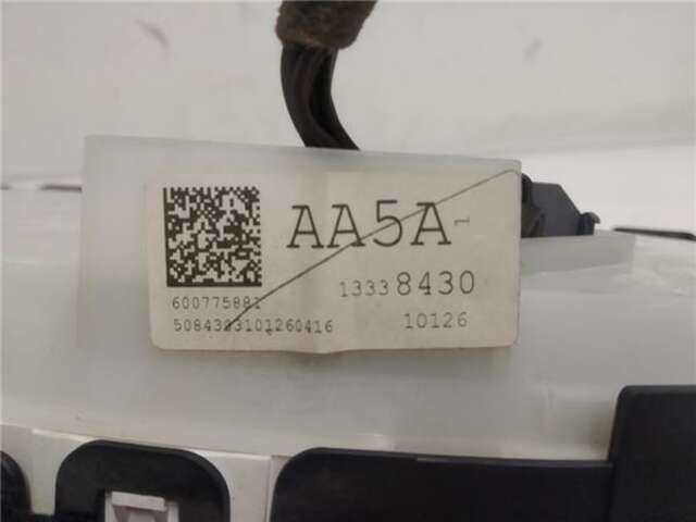 Foto 3ª: Cuadro de Instrumentos Opel Astra 1.7 ENJOY [1.7 LTR. - 81 KW 16V CDTI] [A17DTR]