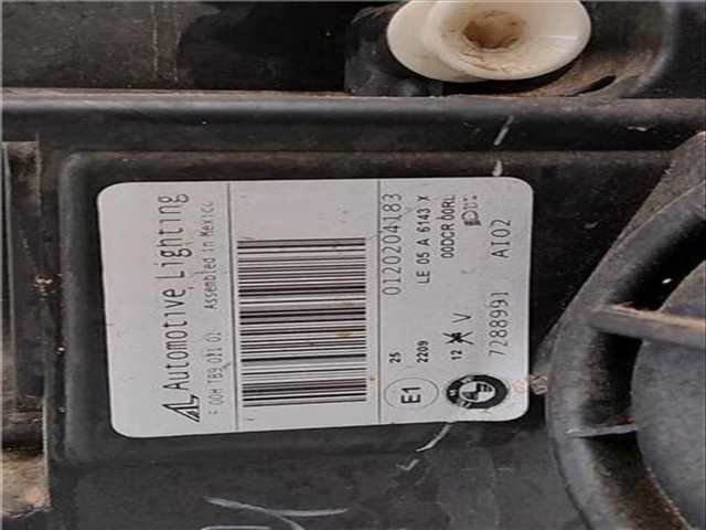 Foto 3ª: Faro Izquierdo Bmw X5 3.0 D E70) [M57 306 D3] (2007)