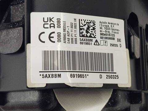 Foto 2ª: Kit Airbag Peugeot 208 ALLURE (2019)