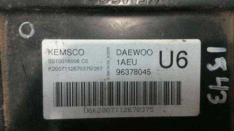 Centralita Motor ECU Daewoo Nubira BERLINA 106CV 78KW